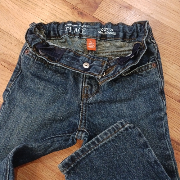 2T Boys jeans, blue denim, adjustable waist, New condition - Picture 5 of 5